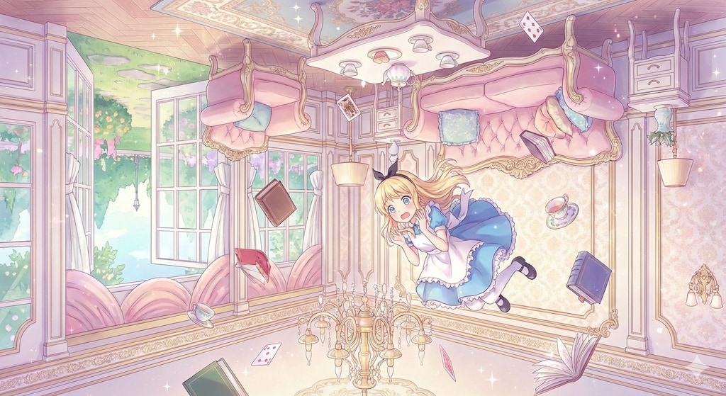 逆さの部屋のアリス