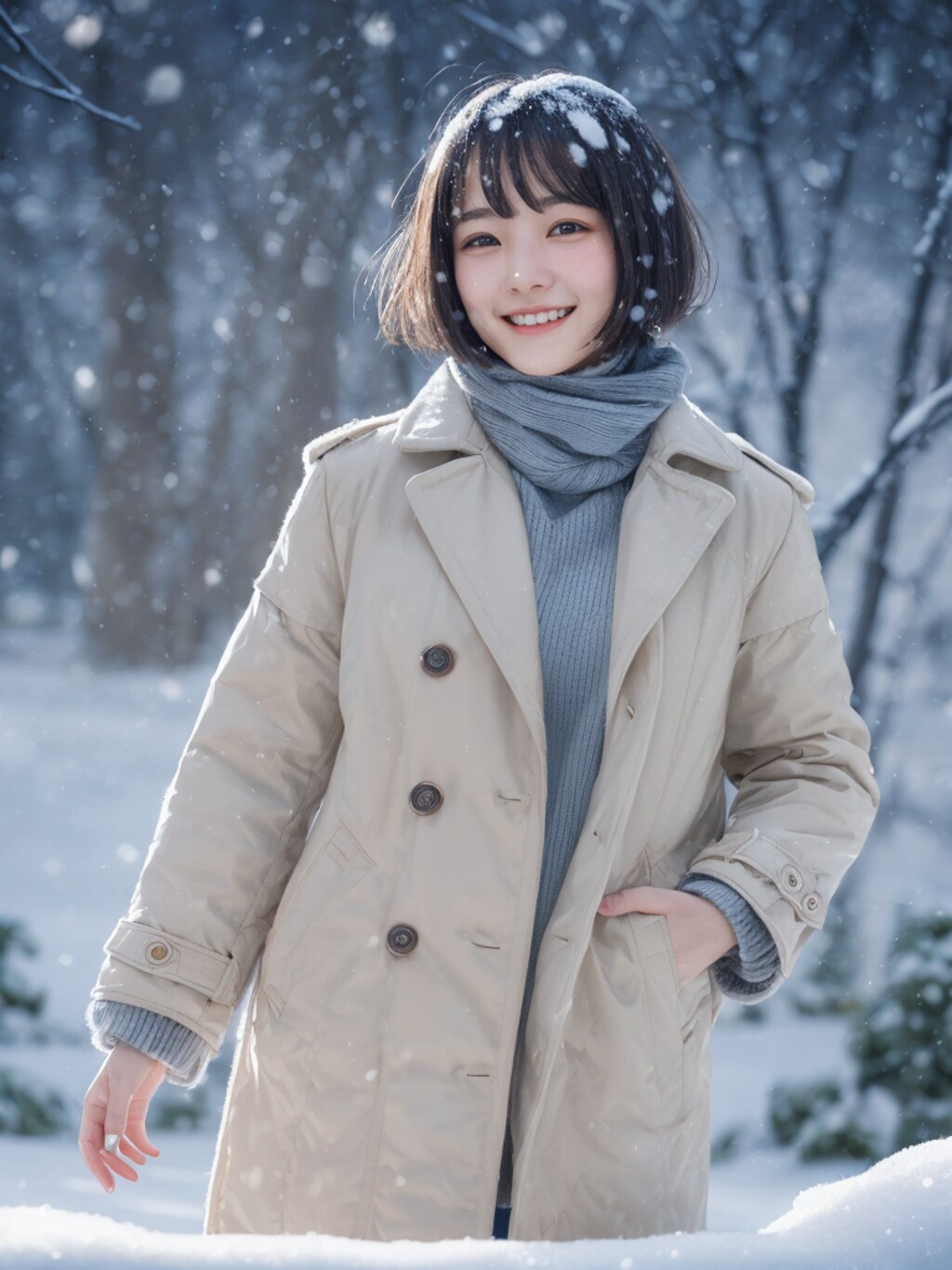 思っていたより大雪になった日