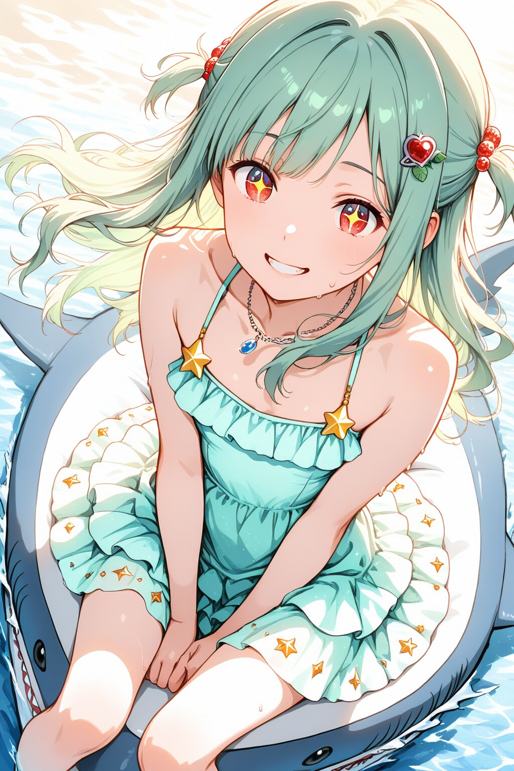 緑髪ちゃん