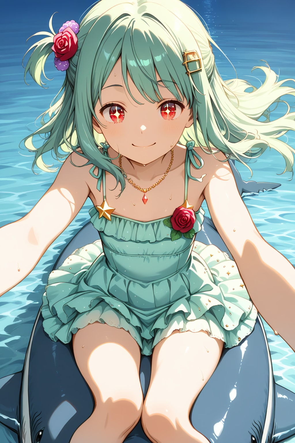 緑髪ちゃん