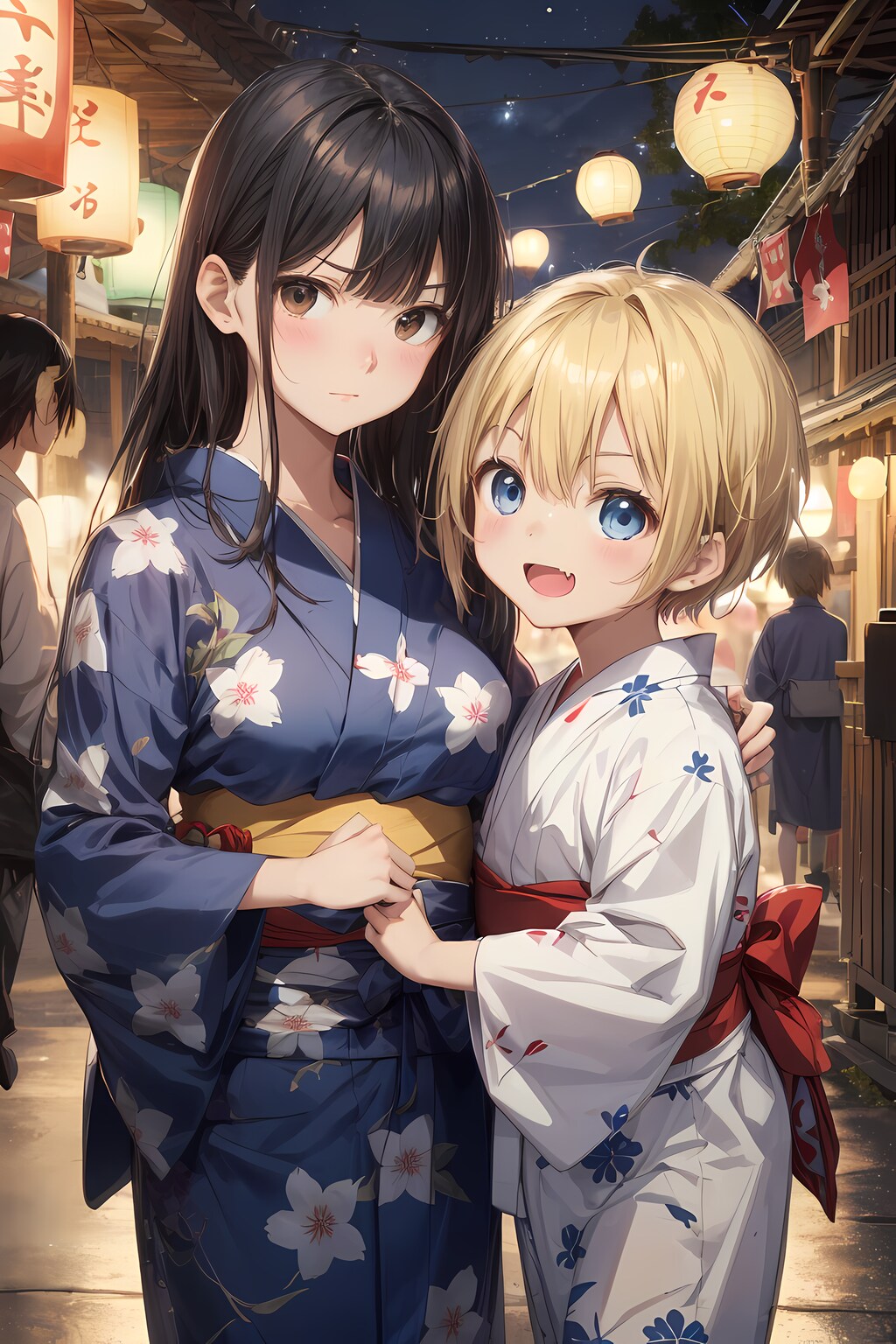おねショタお祭りデート