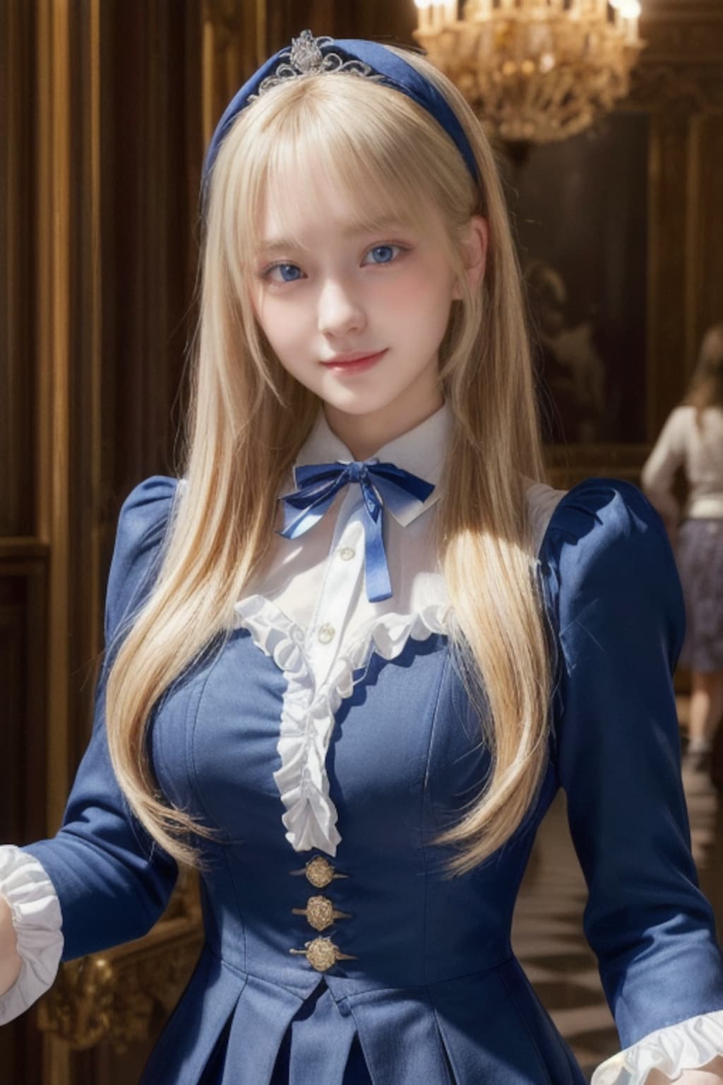 ご就寝の姫様