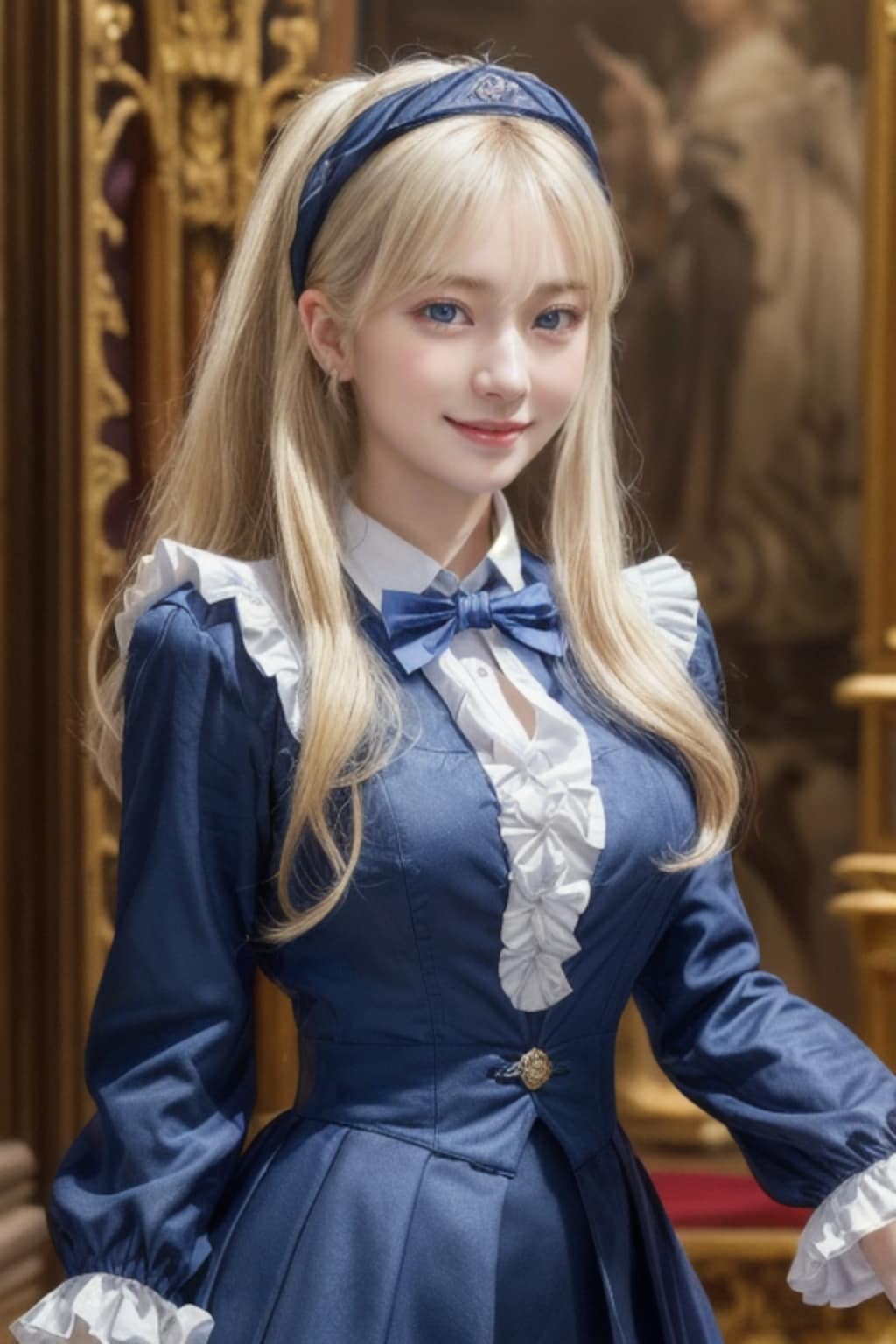 ご就寝の姫様