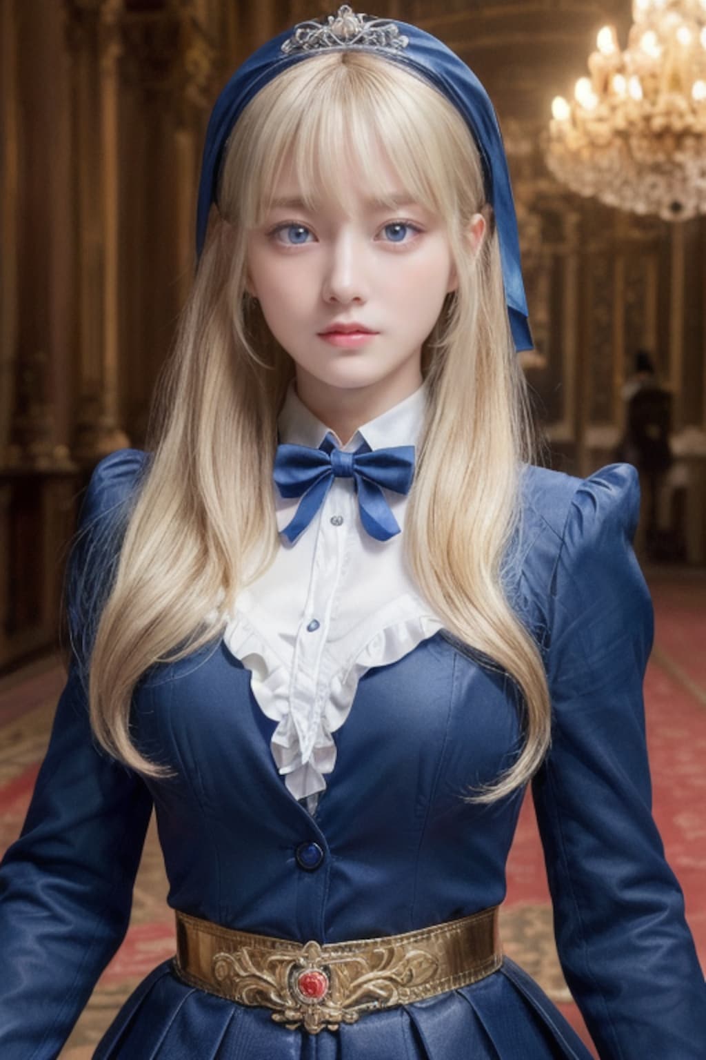 ご就寝の姫様