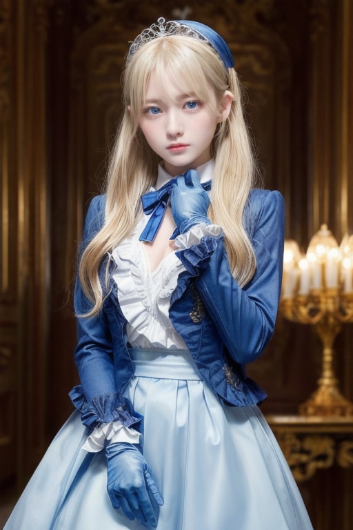 ご就寝の姫様