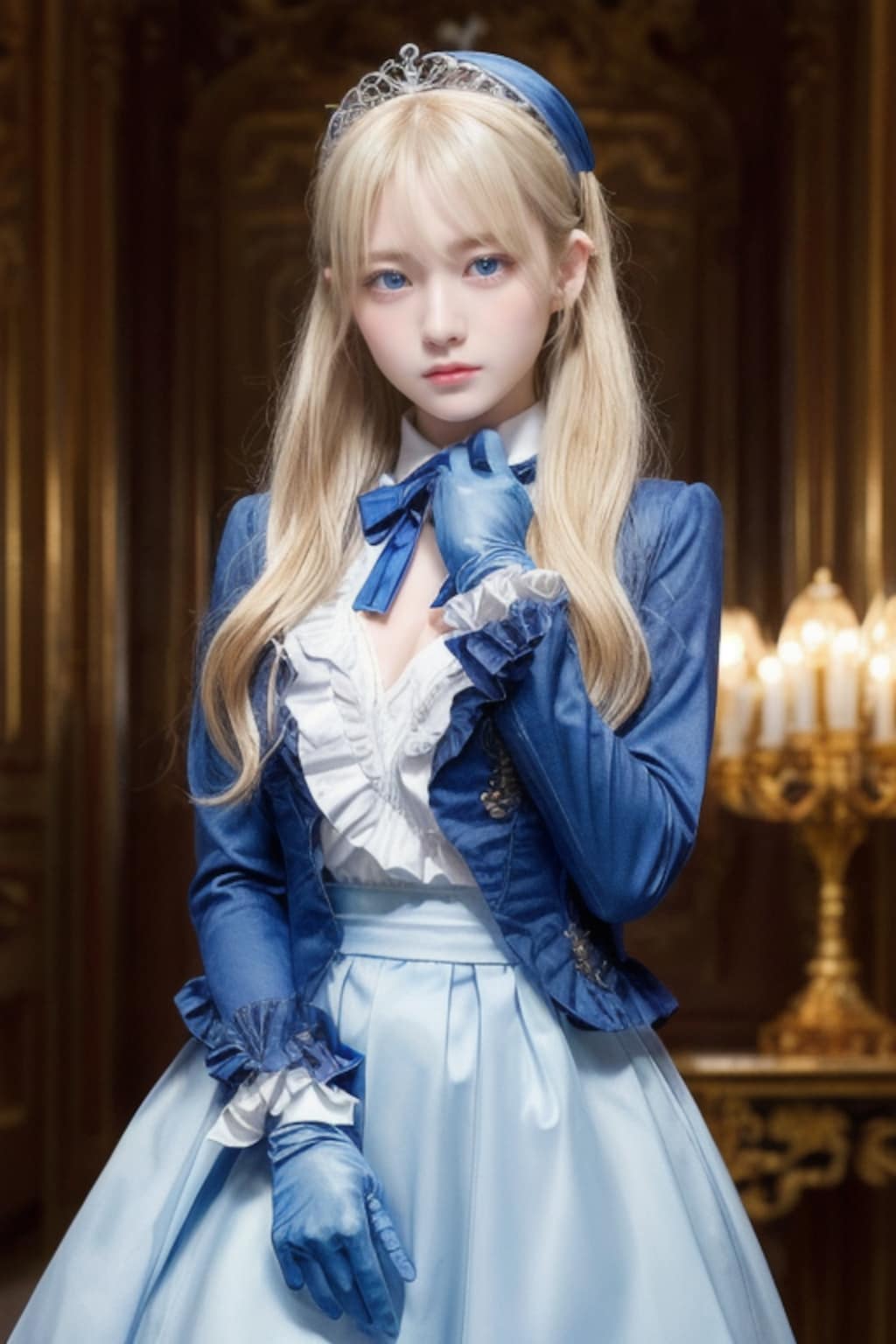 ご就寝の姫様