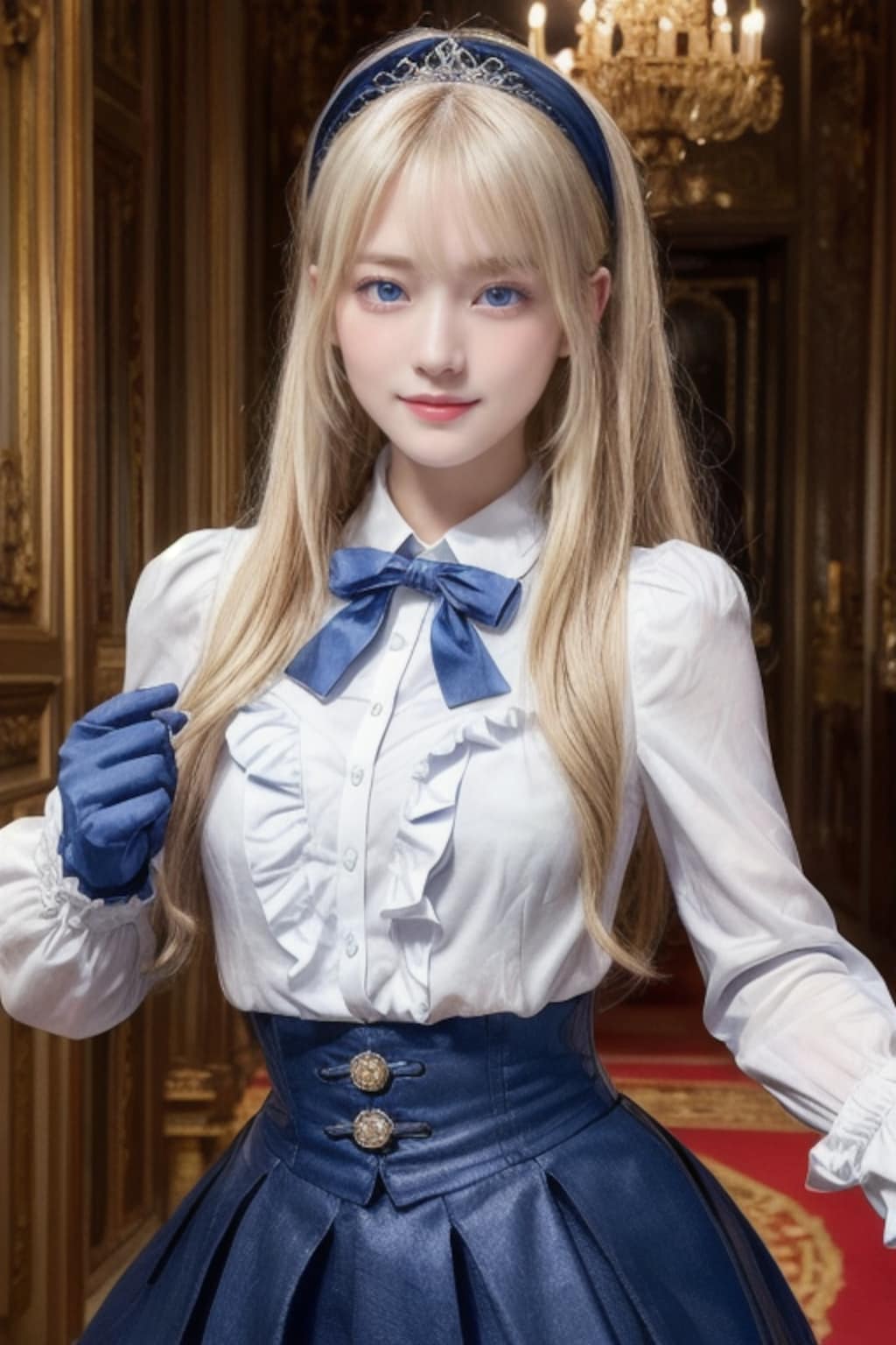 ご就寝の姫様