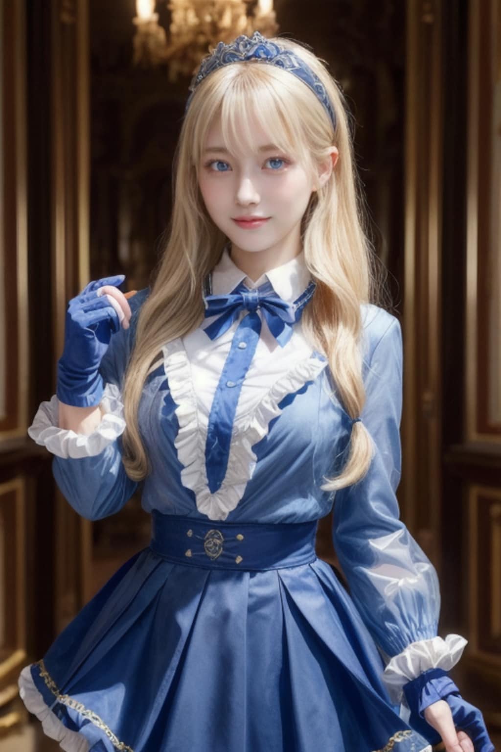 ご就寝の姫様