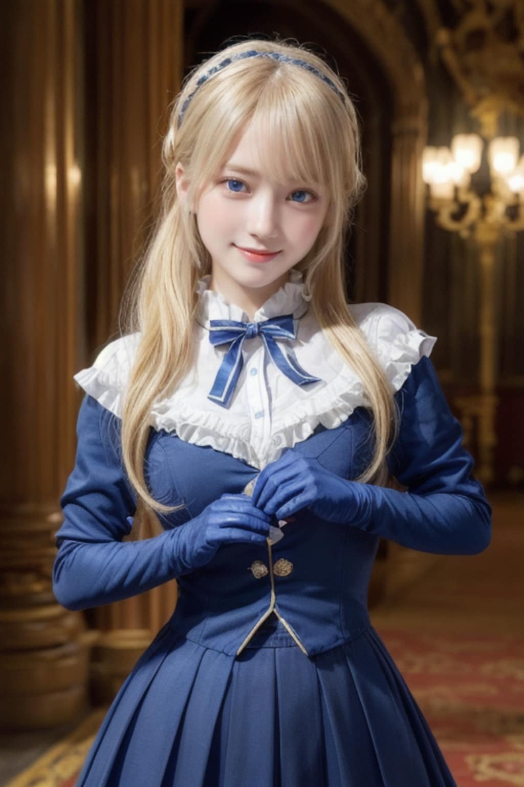 ご就寝の姫様