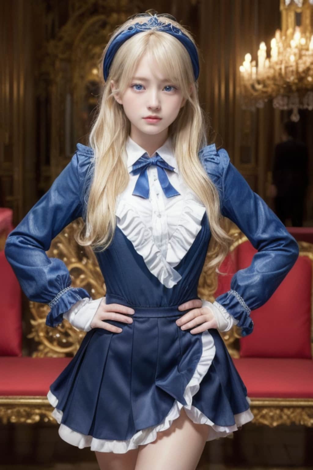 ご就寝の姫様