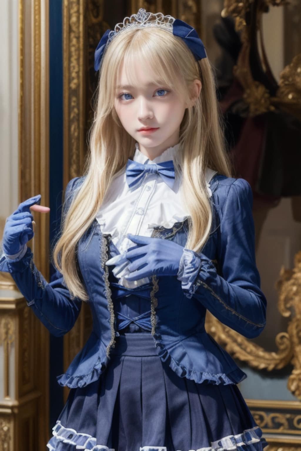 ご就寝の姫様