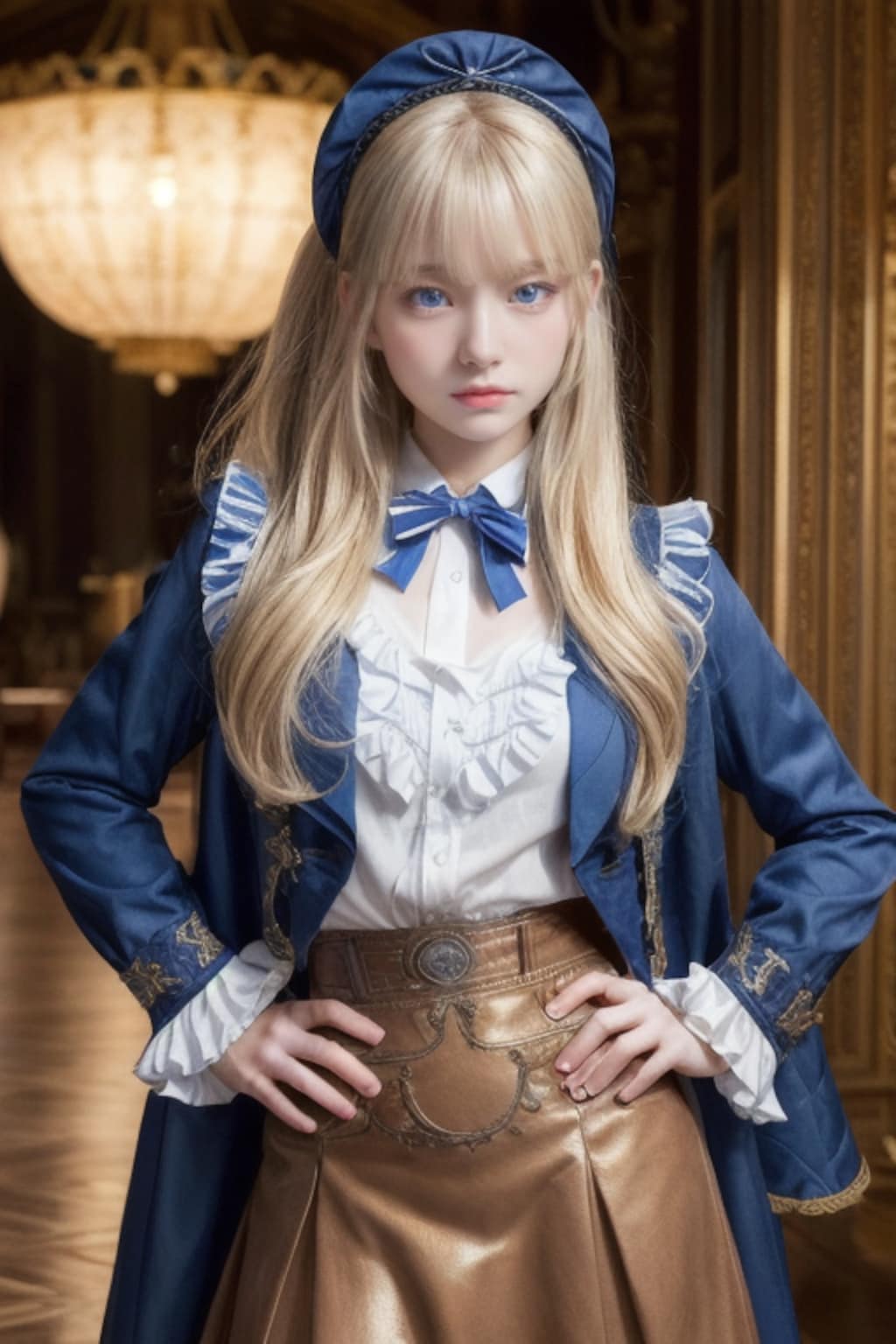 ご就寝の姫様