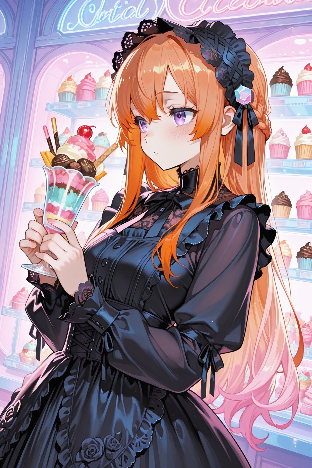 パステルなアイスクリーム屋さん