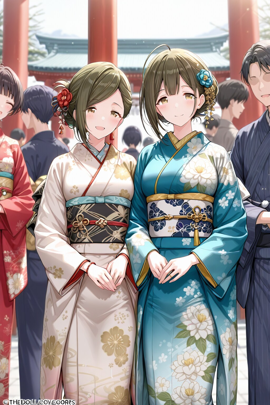 ２０２６年、あけましておめでとうございます。ー七草はずき & 桑山千雪ー