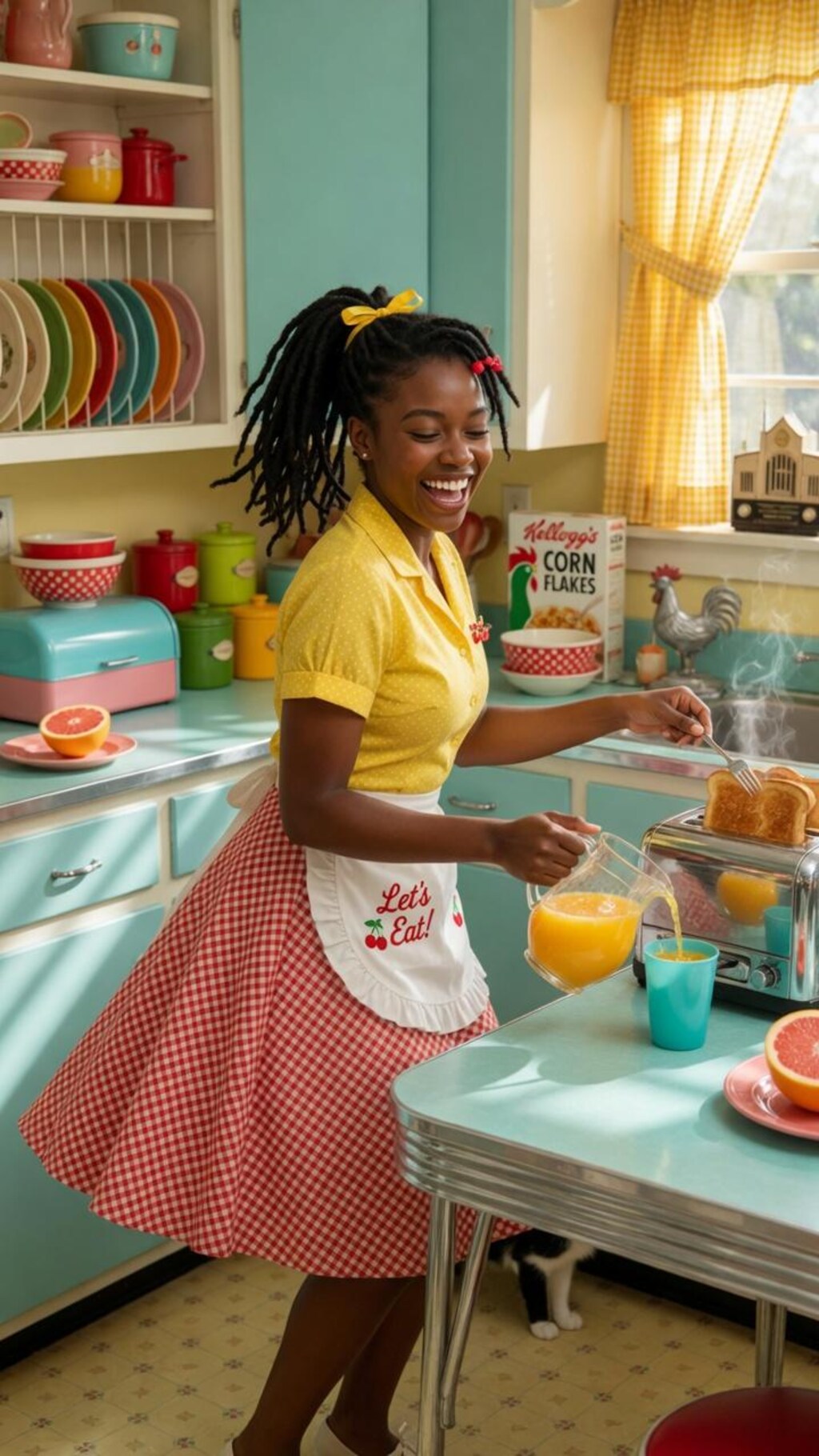 レトロなキッチン