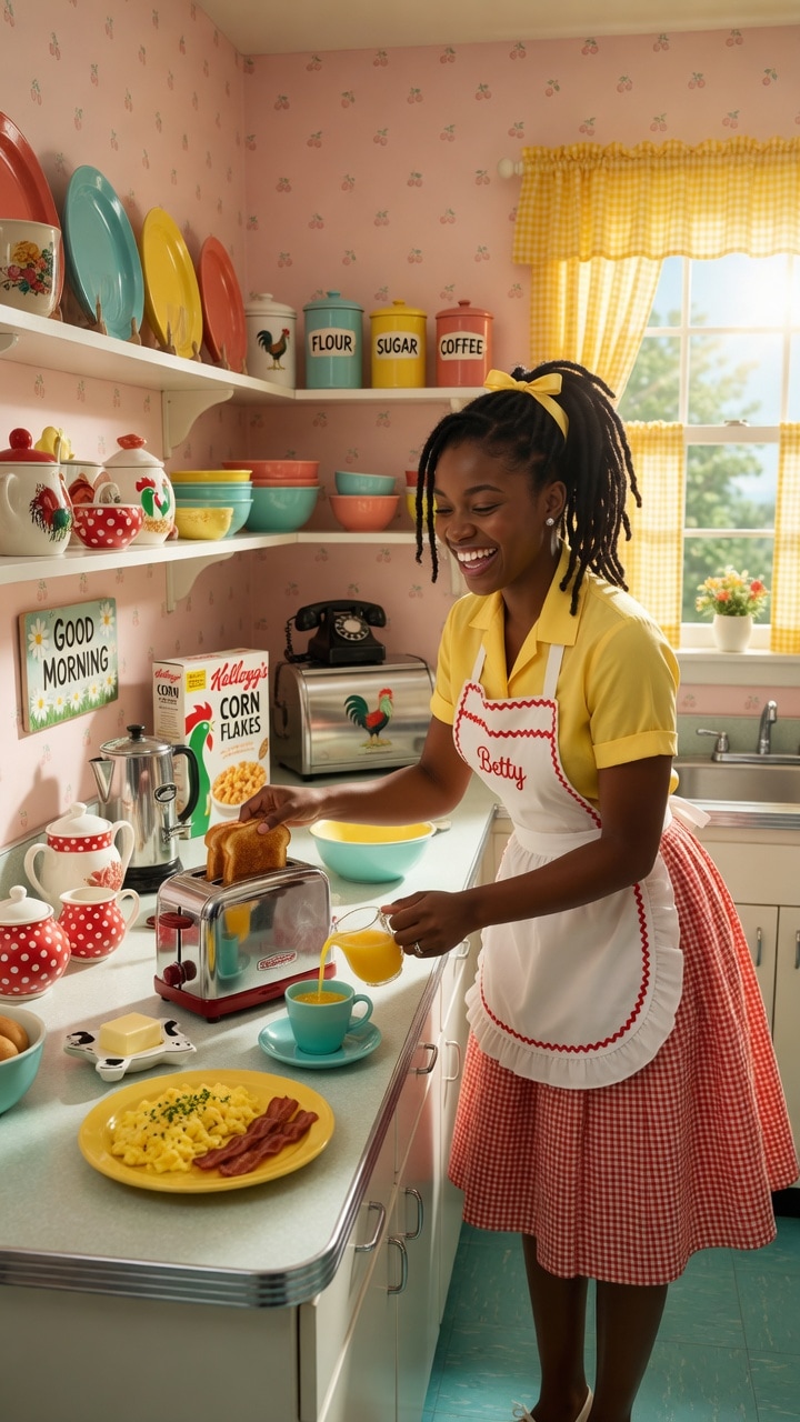 レトロなキッチン | の人気AIイラスト・グラビア