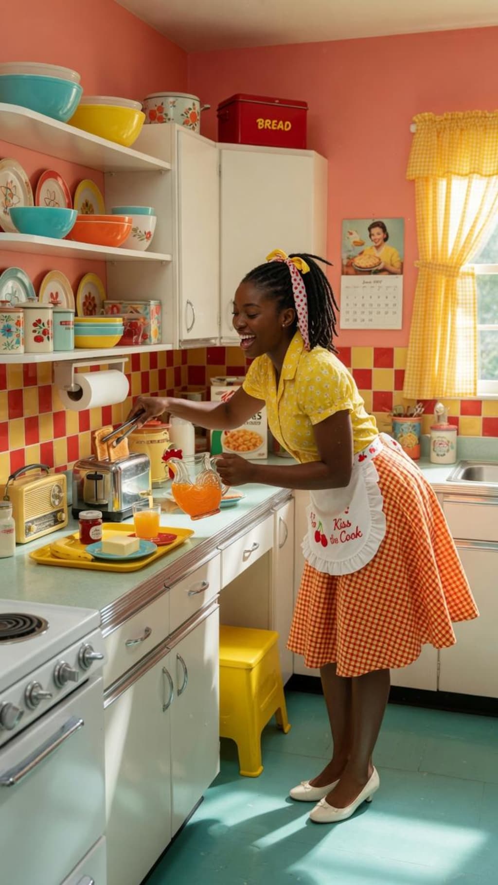 レトロなキッチン