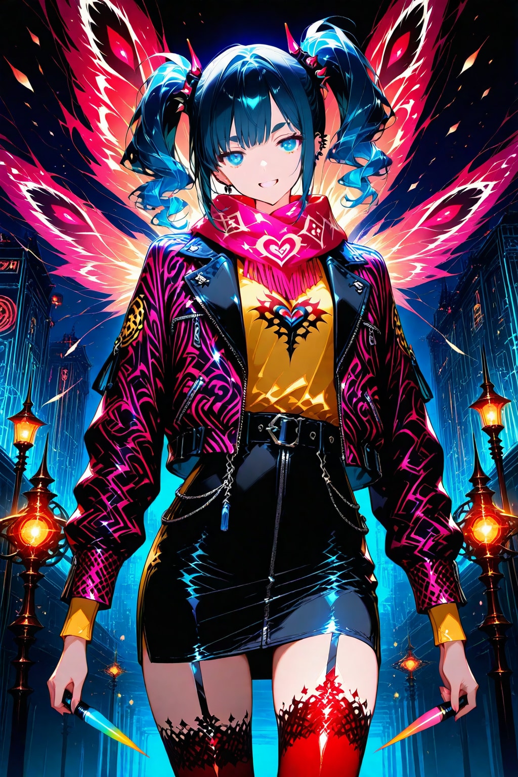 ツインテールの青髪ちゃん