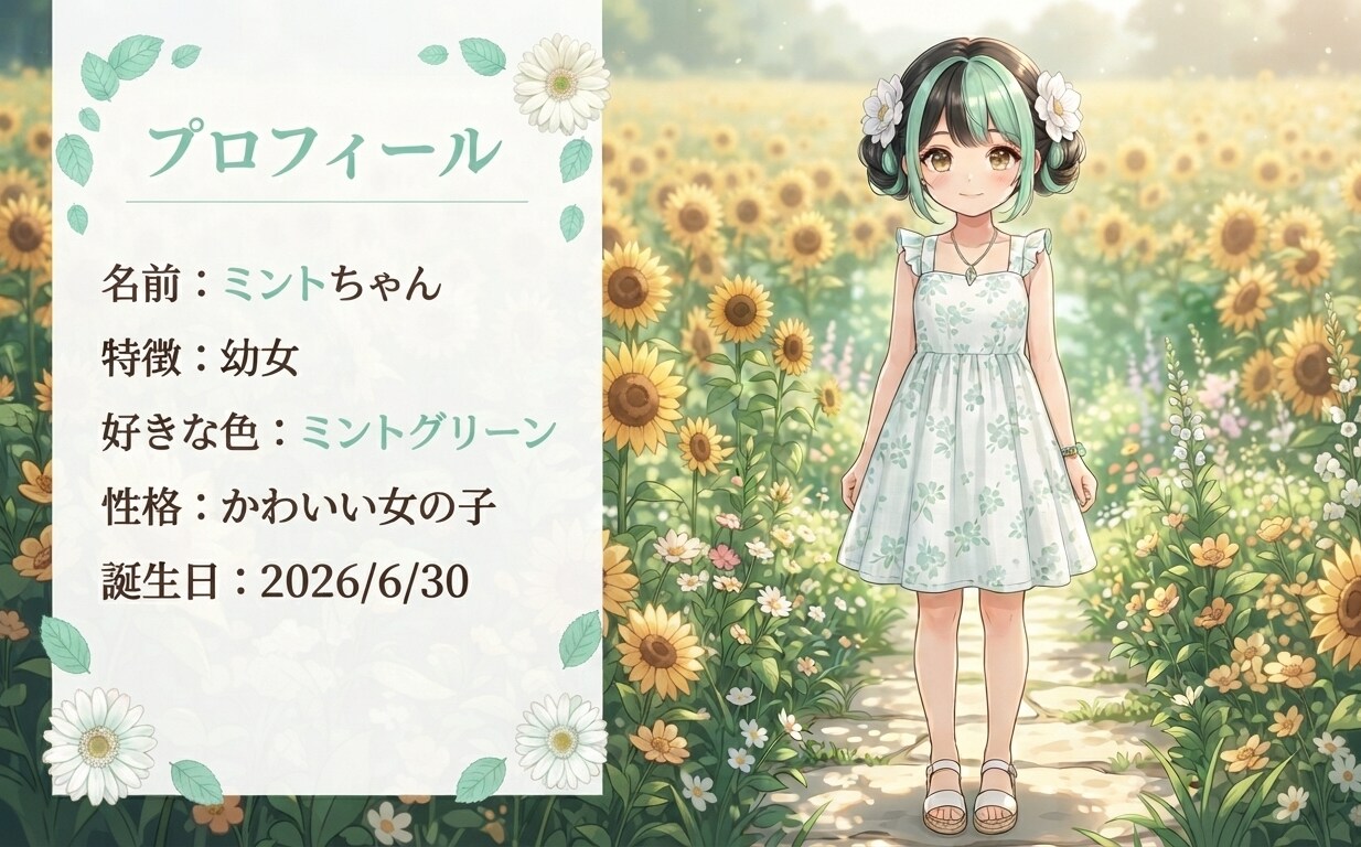 ミントちゃん紹介画像
