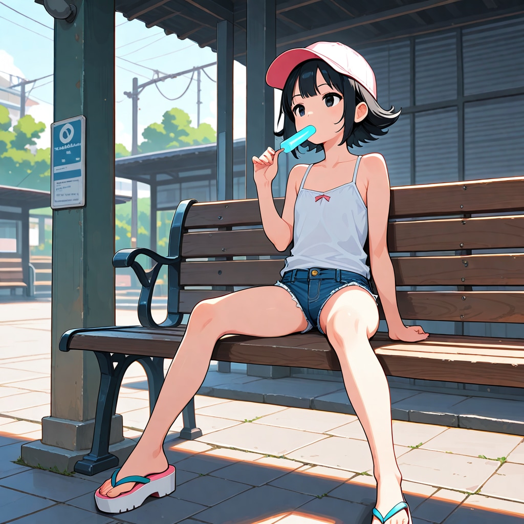あちい…