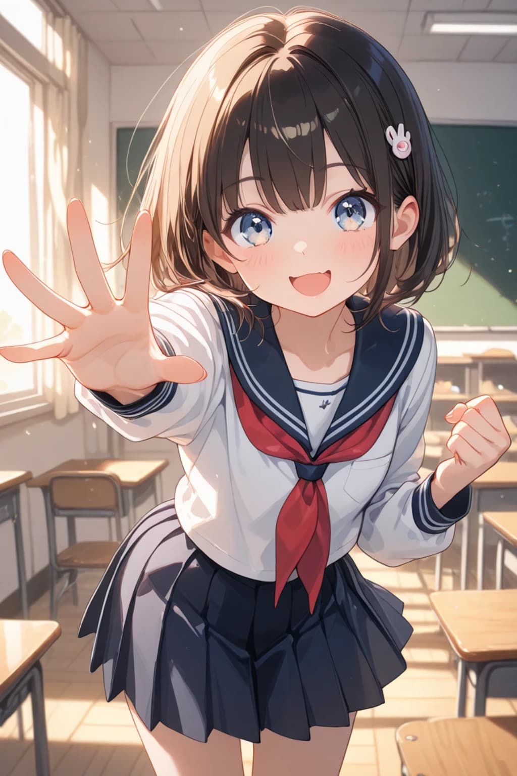 じゃんけん・パー！