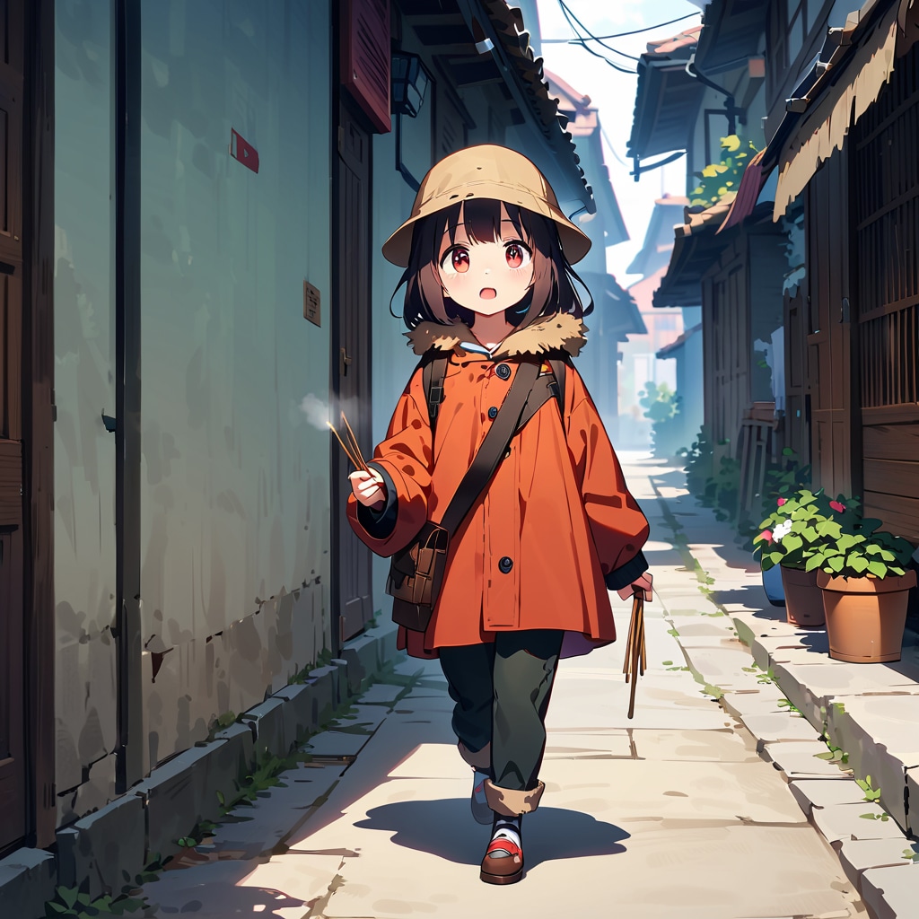 AIが考えた「マッチ売りの少女」 | の人気AIイラスト・グラビア