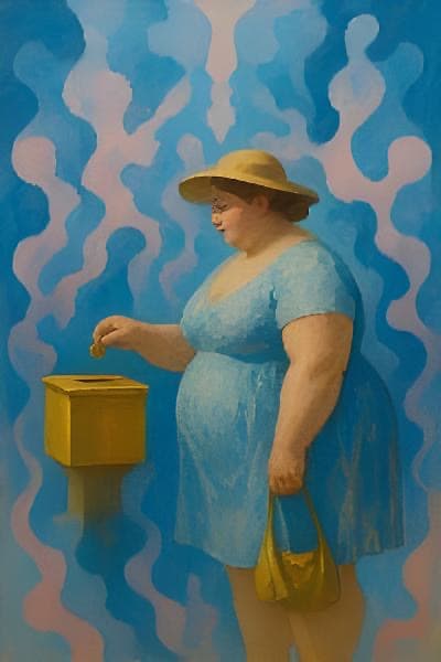 抽象画-初詣- | の人気AIイラスト・グラビア