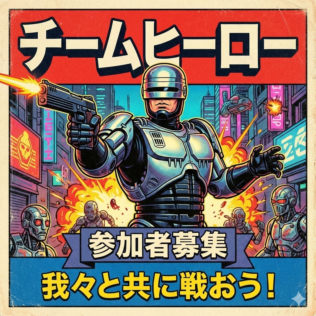 ヒーロー募集中！