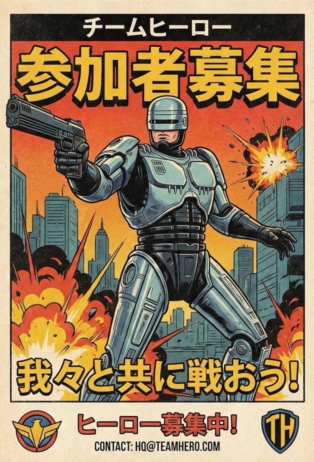 ヒーロー募集中！