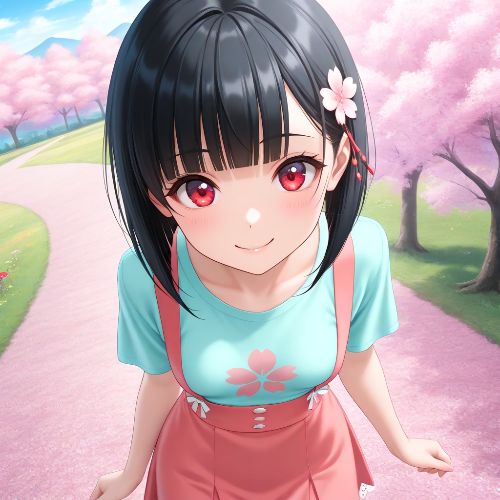 【#短髪限定】たぶん（座敷童風カット）の女の子のはず、たぶん．．． | の人気AIイラスト・グラビア