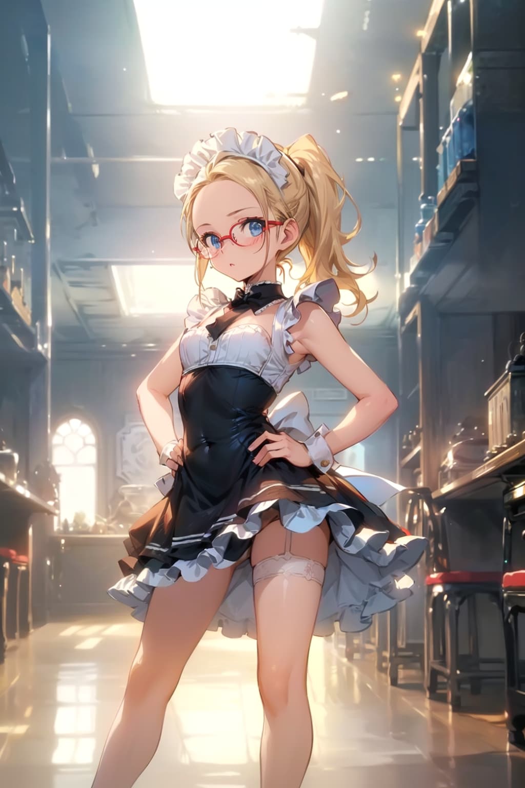 眼鏡メイドのいる街