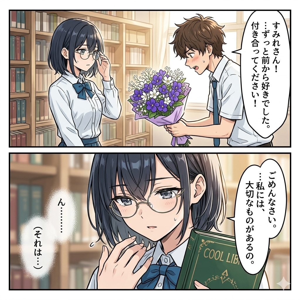 告白されたすみれちゃん