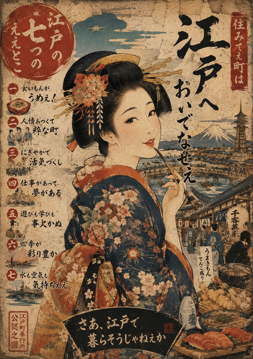 江戸へおいでなせえ