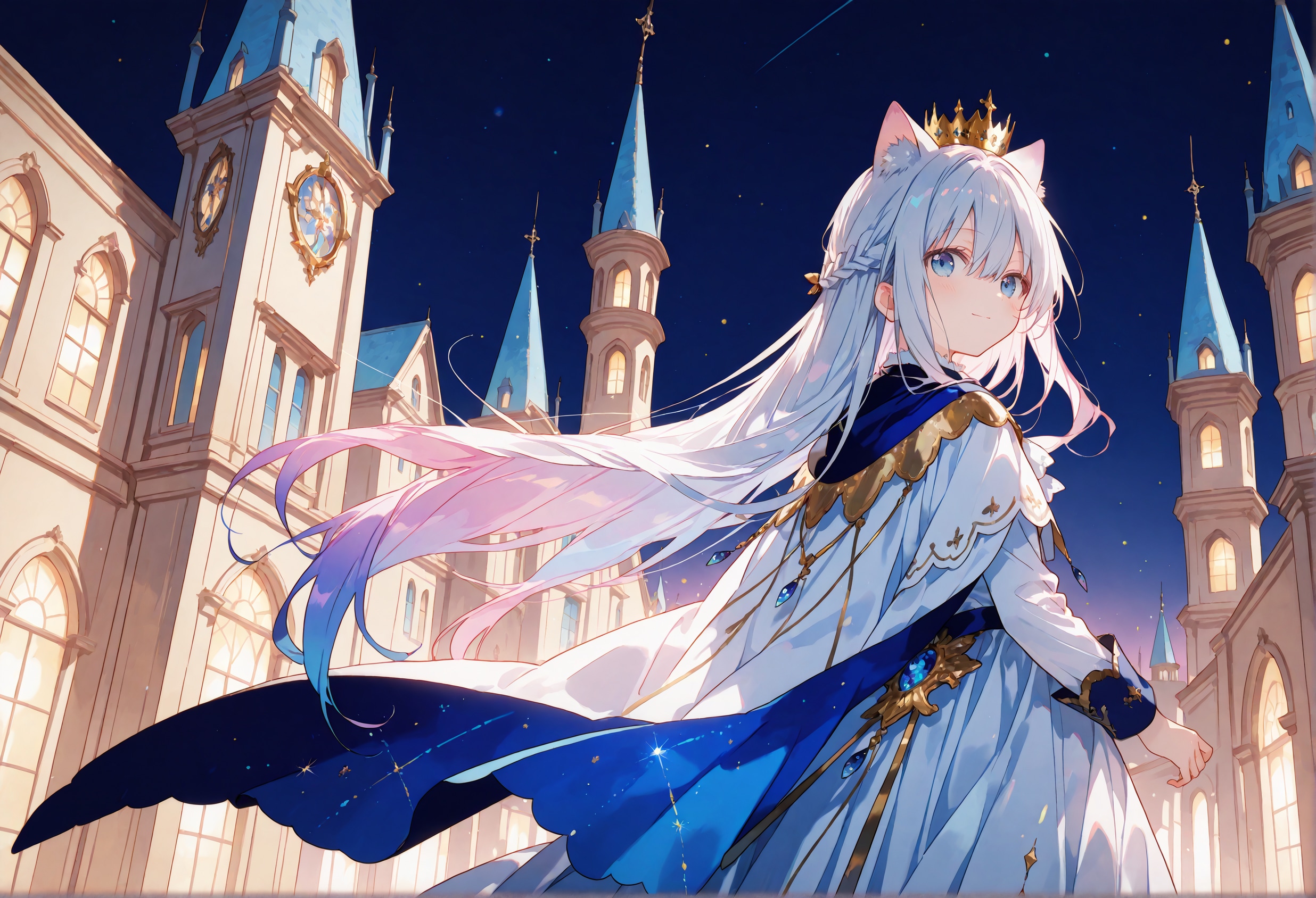 星屑のマントをひるがえして