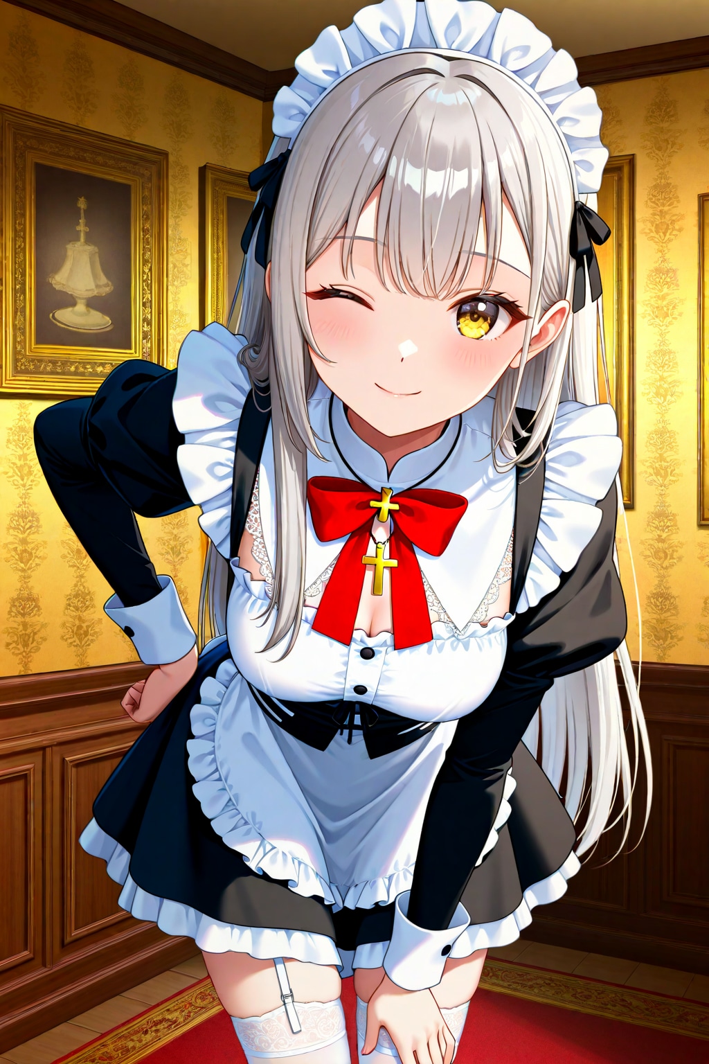 メイドのジルリィさん | の人気AIイラスト・グラビア