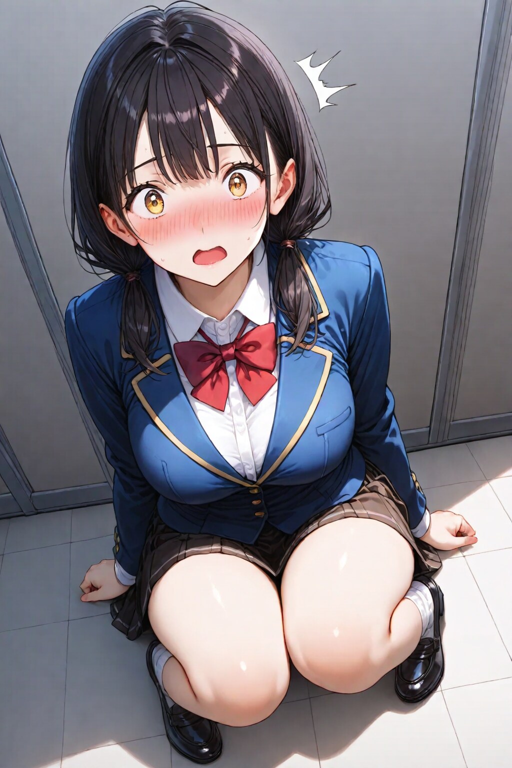 【JK】あの人チャック全開だ！！