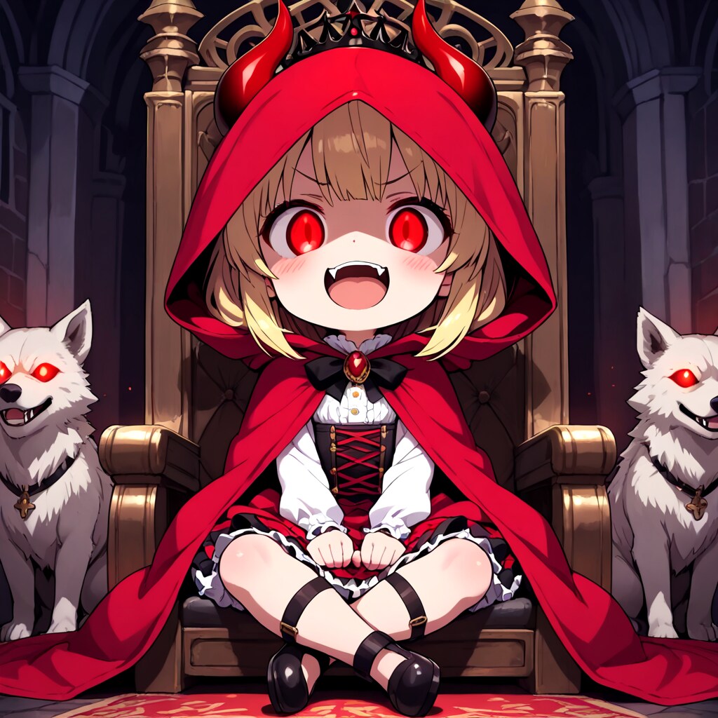 魔王になった赤ずきんちゃん！！