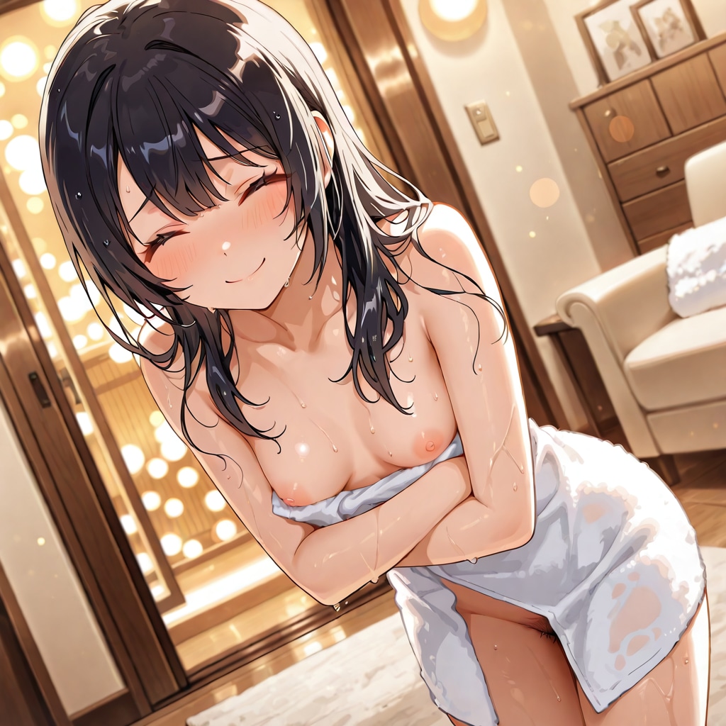 着替え、忘れちゃって（笑）