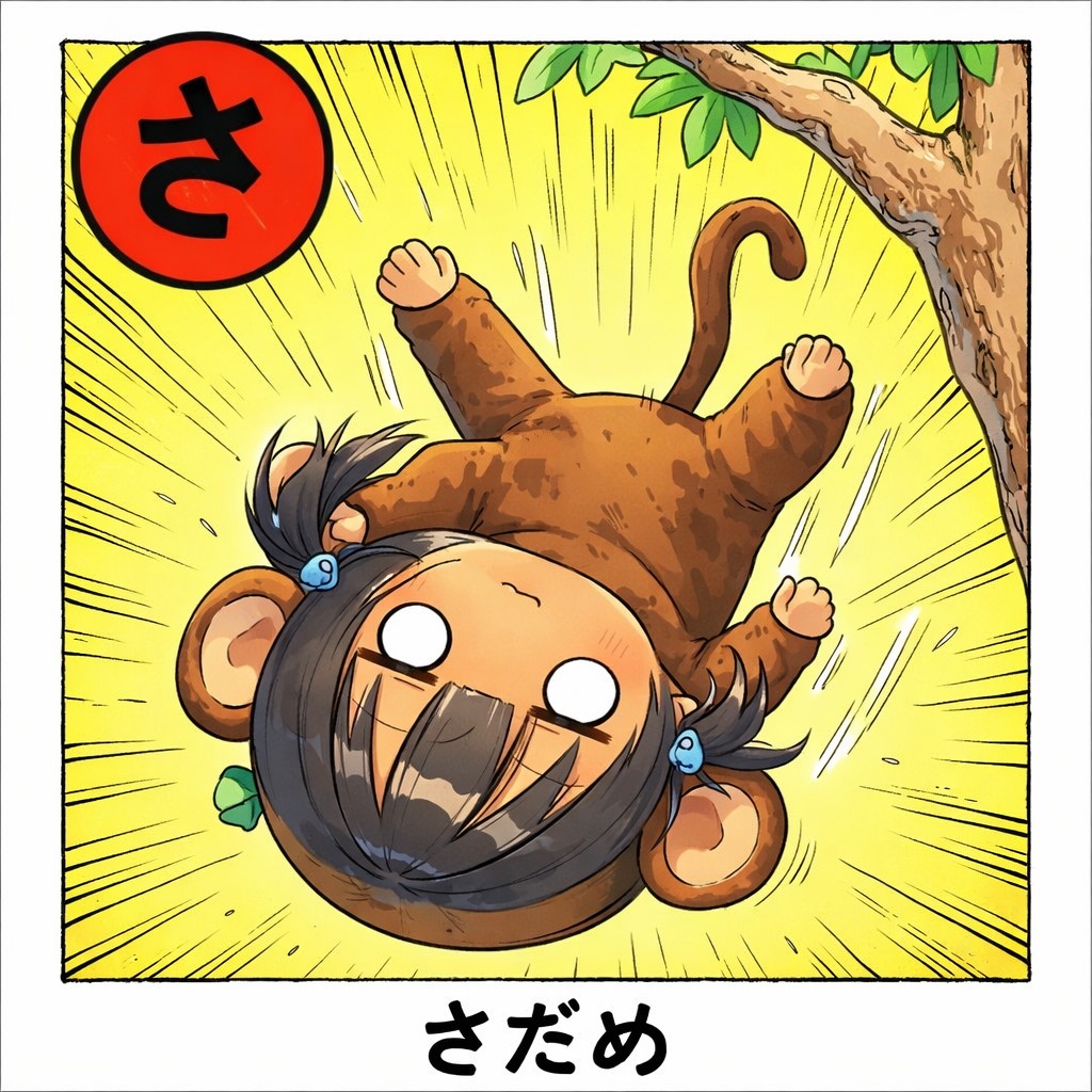 猿も木から落ちるこなつちゃん | の人気AIイラスト・グラビア