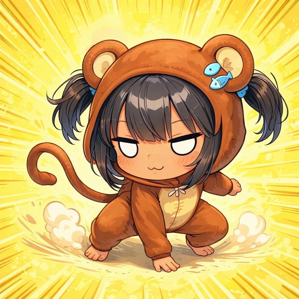 猿も木から落ちるこなつちゃん