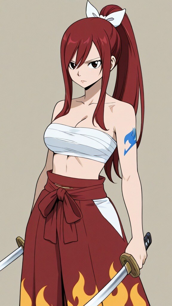 erza scarlet (fairy tail)