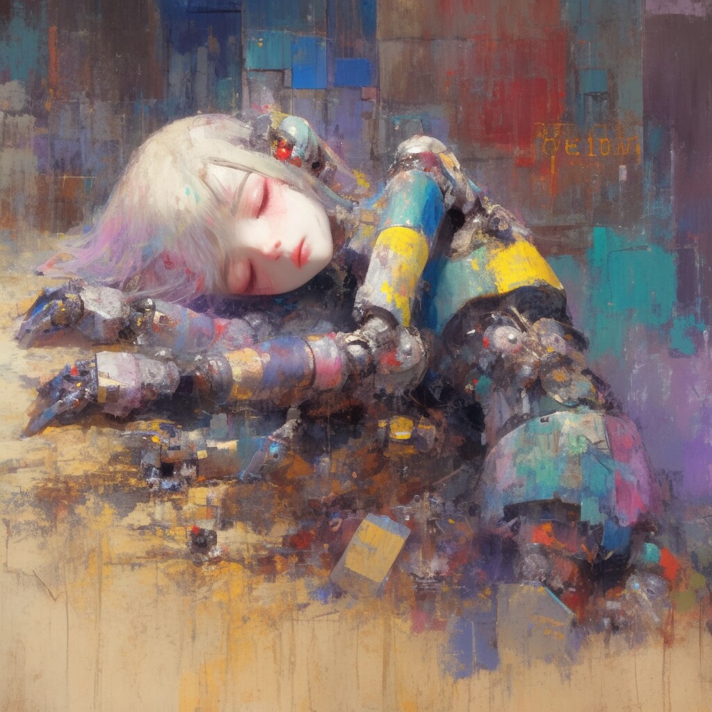 遺棄されたアンドロイド