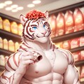 超市裡的老虎 Tiger in store 4枚目