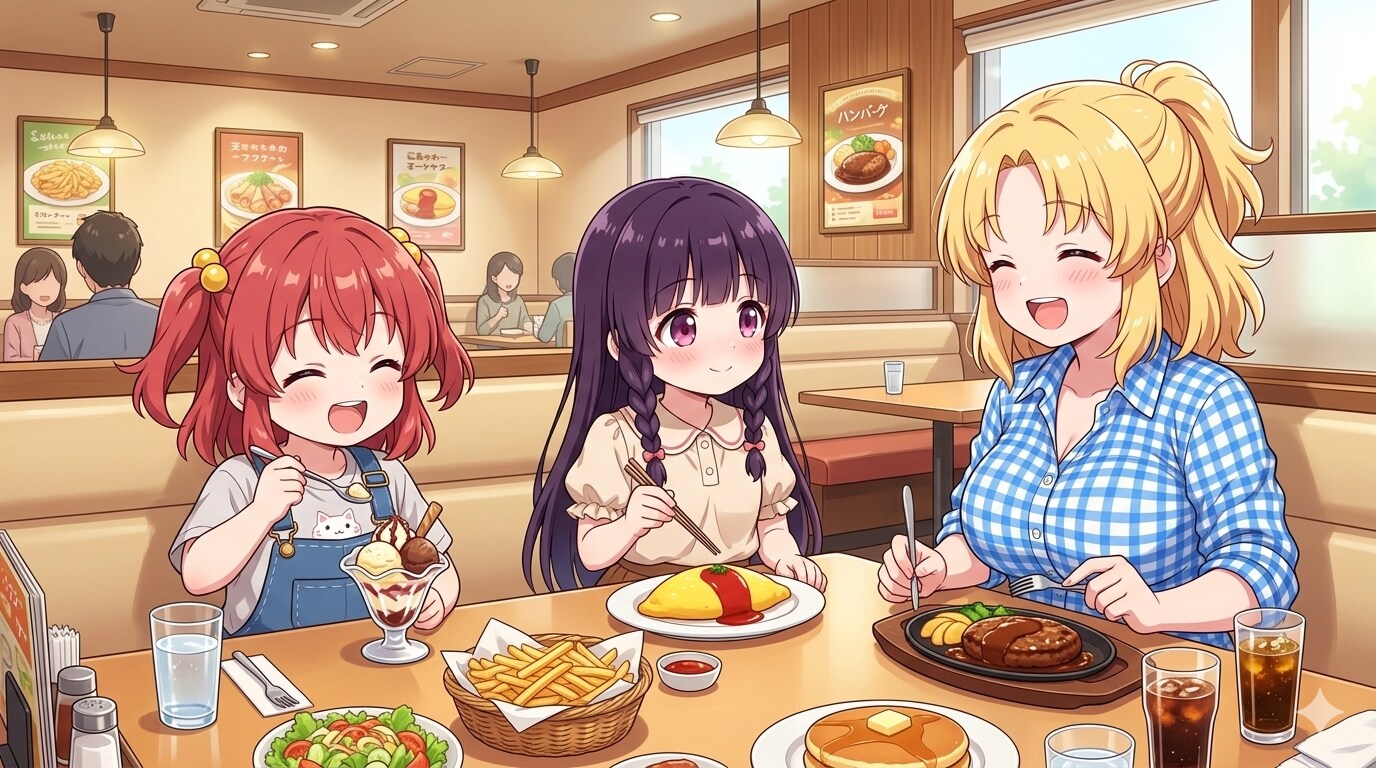 めろんぐみ・めぐみ・ゆうこ・まりあ
