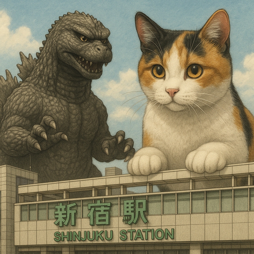 チャトピちゃんでいろんなえき