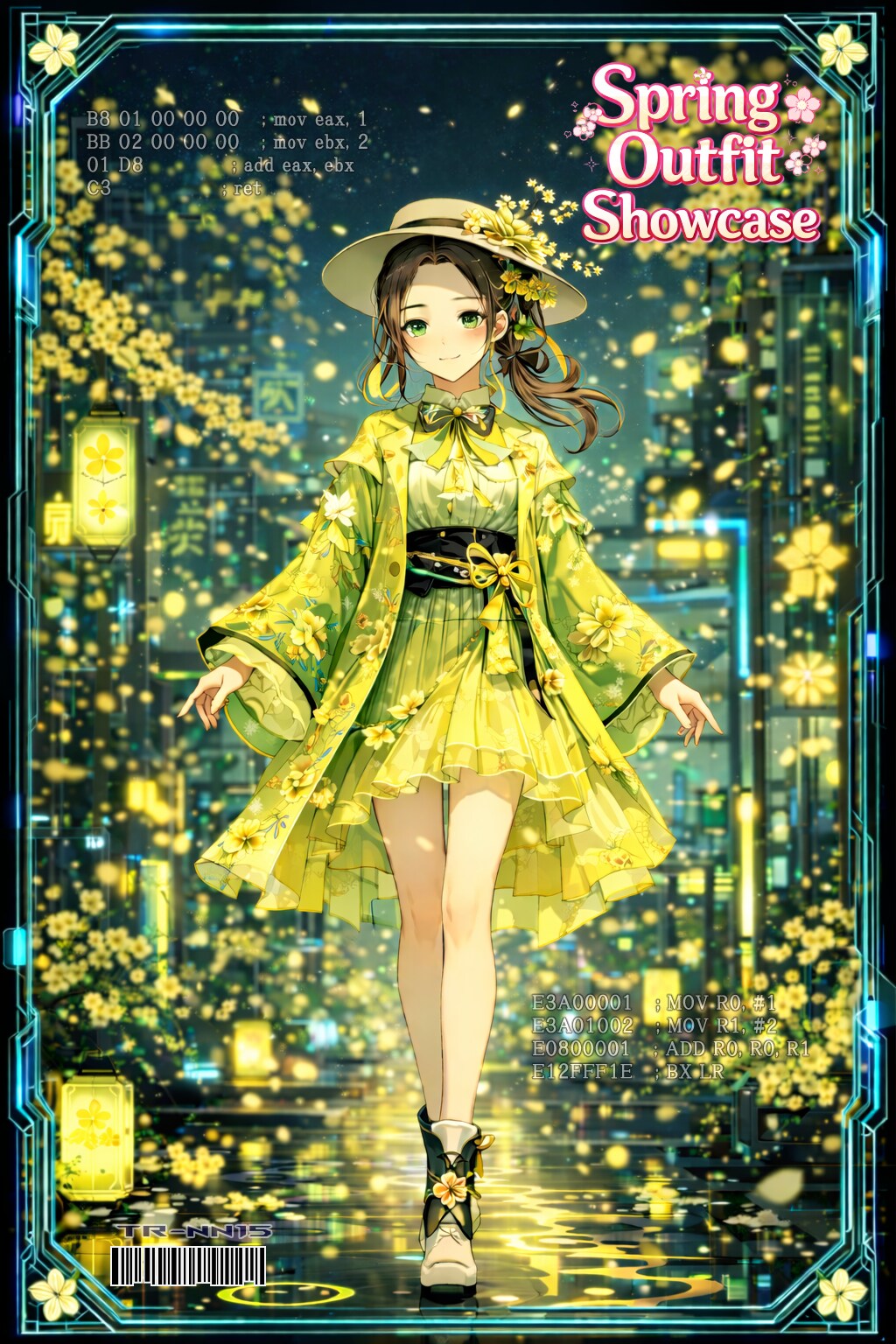 サイバー春コーデ | の人気AIイラスト・グラビア