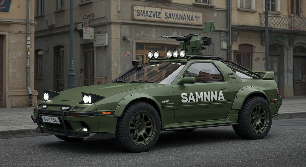 サバンナRX-7軍用車