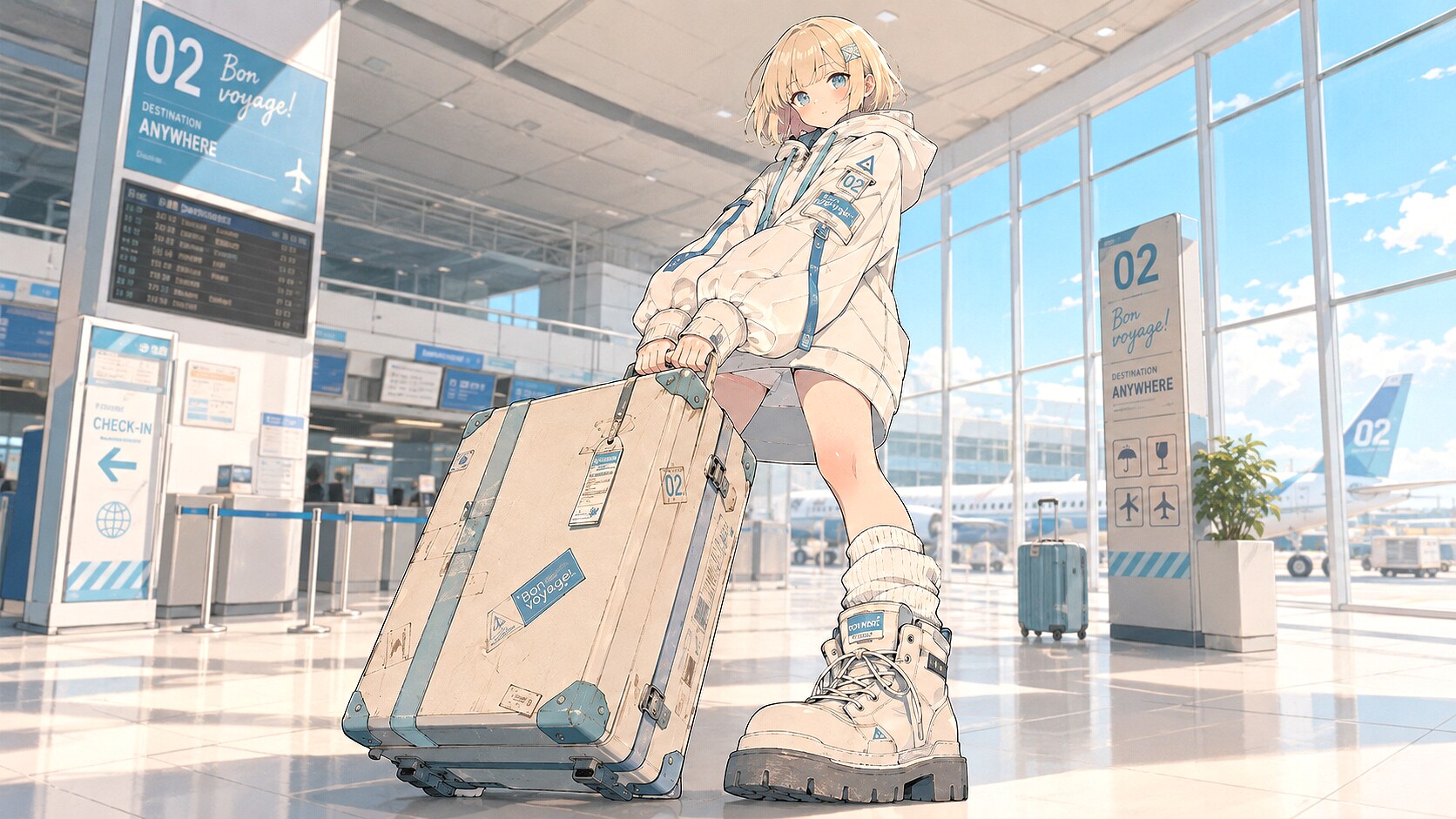 スタイリッシュな少女77 | の人気AIイラスト・グラビア