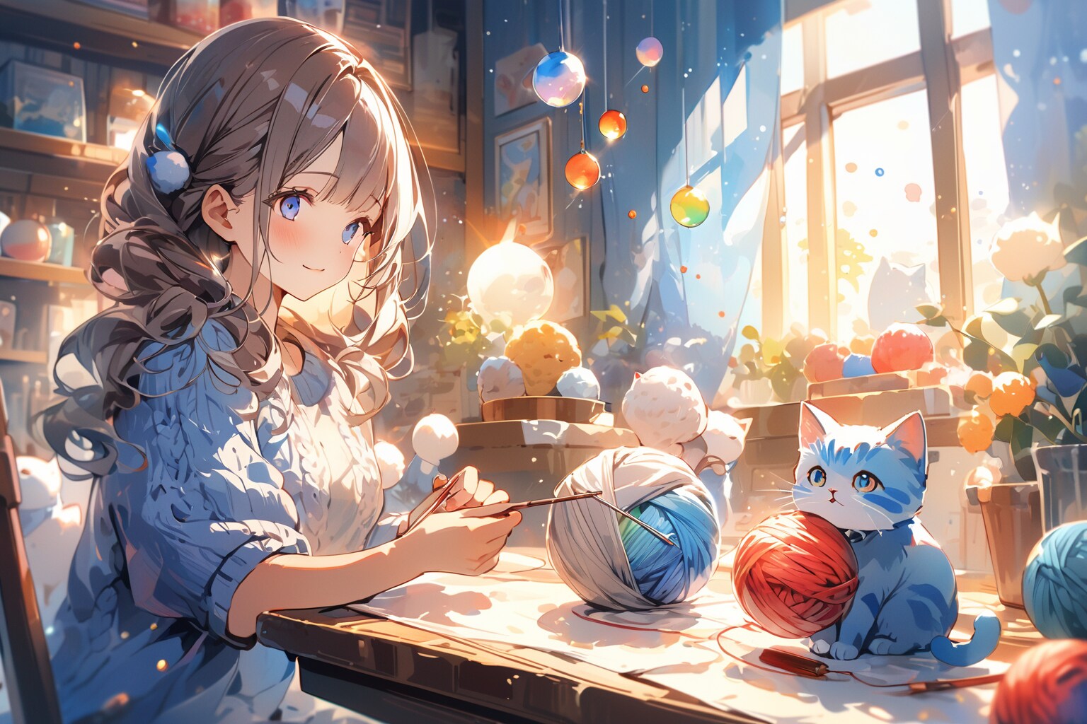 幸せを編んでいく | の人気AIイラスト・グラビア