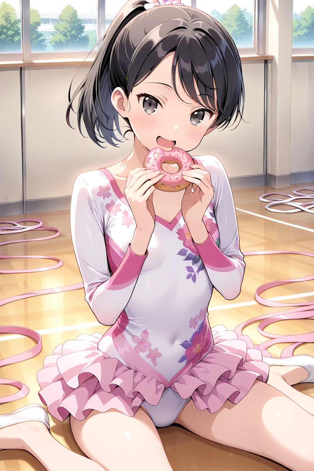 新体操部の沙希ちゃん✨６０